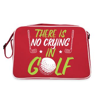 Il n’y a pas de pleurs au golf - Sac Retro - rouge/blanc - Dos
