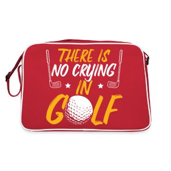 Il n’y a pas de pleurs au golf - Sac Retro - rouge/blanc - Dos