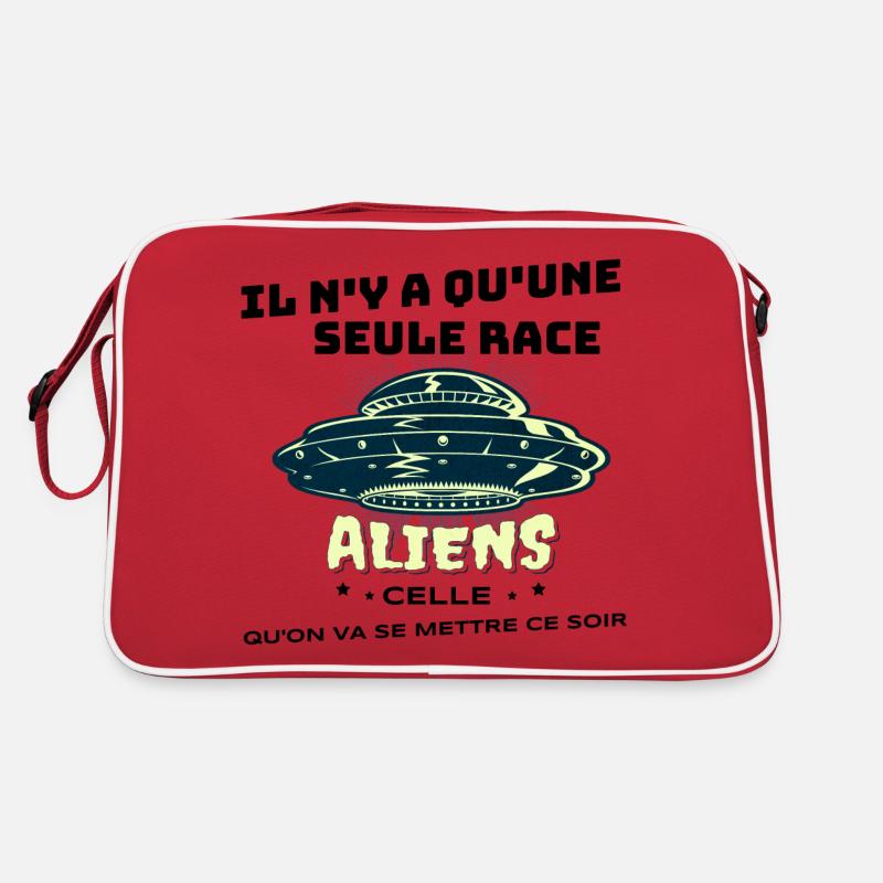 Il n'y a qu'une seule race, celle qu'on va ce .... Sac Retro