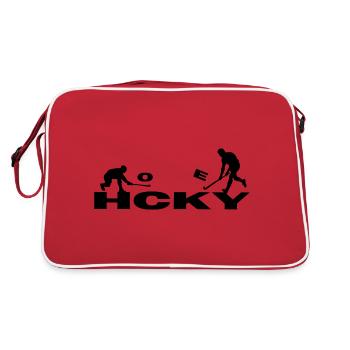 hockey sur gazon de hockey sur feldhockey-fun - Sac Retro - rouge/blanc - Dos