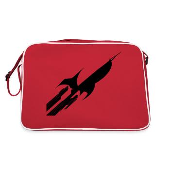Rocket - Retro Bag - red/white - Back