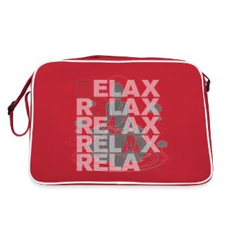 RELAX - Retro Bag - red/white - Back
