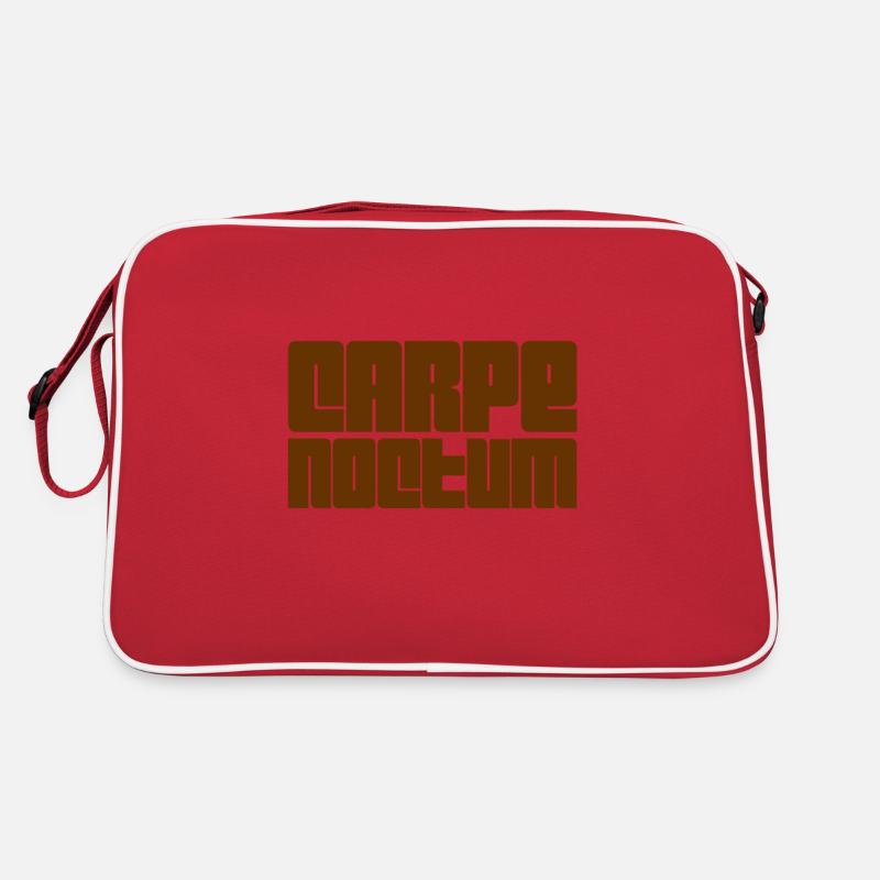 the night always goes on Retro Bag