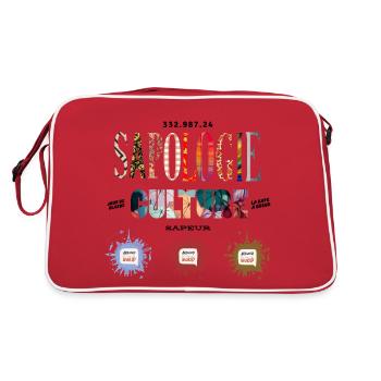 Colours Sapology Culture Sapper Global - Retro Bag - red/white - Back