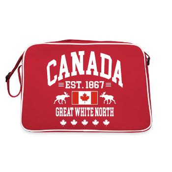 Canada - Retro Bag - red/white - Back