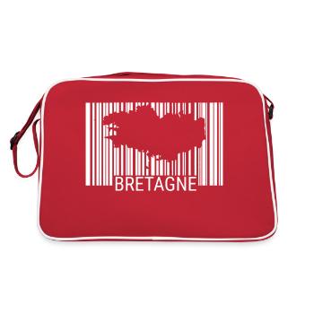 Bretagne France Vacances Breton Idée - Sac Retro - rouge/blanc - Dos