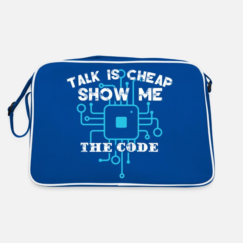 Funny Coder Coding Retro Bag