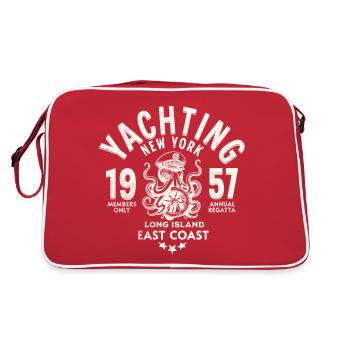 Yachting New York Long island - Sac Retro - rouge/blanc - Dos