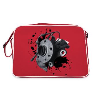 The steering knuckle: stability and sustainability - Retro Bag - red/white - Back