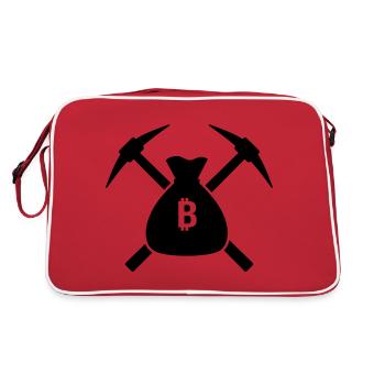 Exploitation minière - Sac Retro - rouge/blanc - Dos