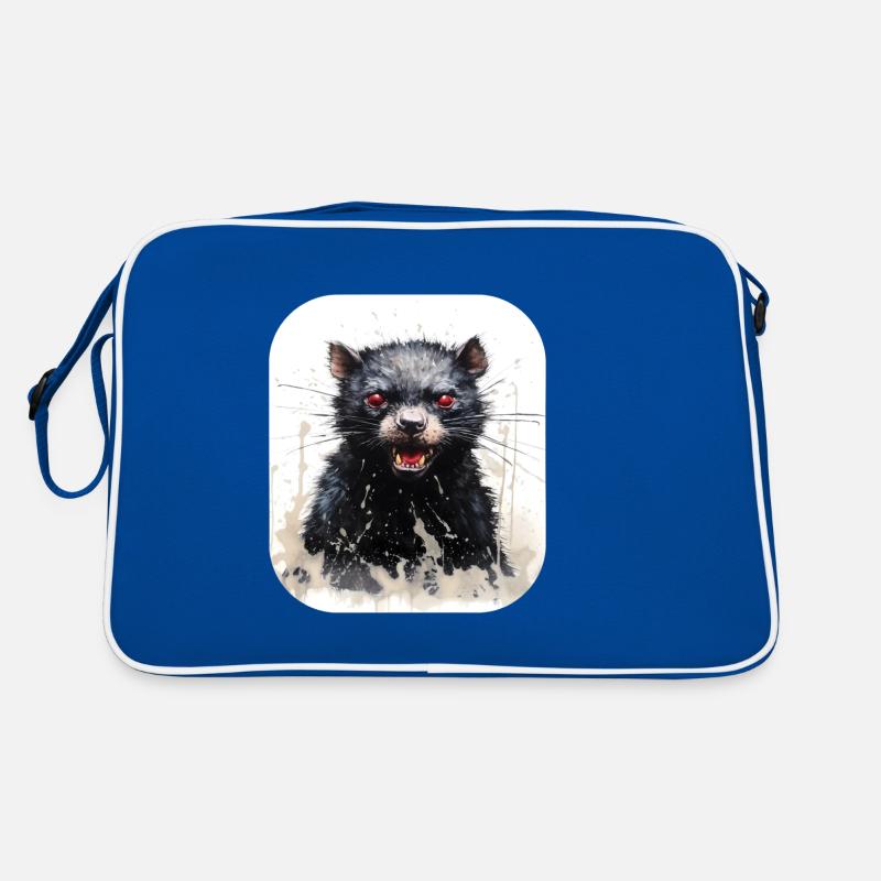 Tasmanischer Teufel Retro Tasche