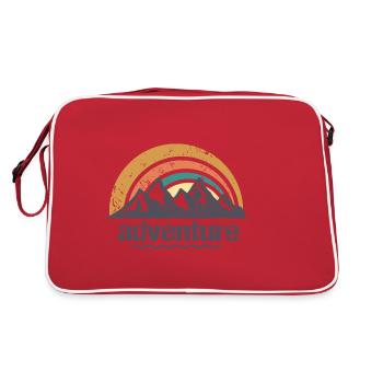 Aventure - Sac Retro - rouge/blanc - Dos
