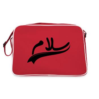 Salam Peace - Retro Bag - red/white - Back