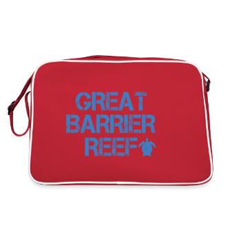 Great Barrier Reef - Retro Bag - red/white - Back