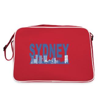 Horizon de Sydney - Sac Retro - rouge/blanc - Dos
