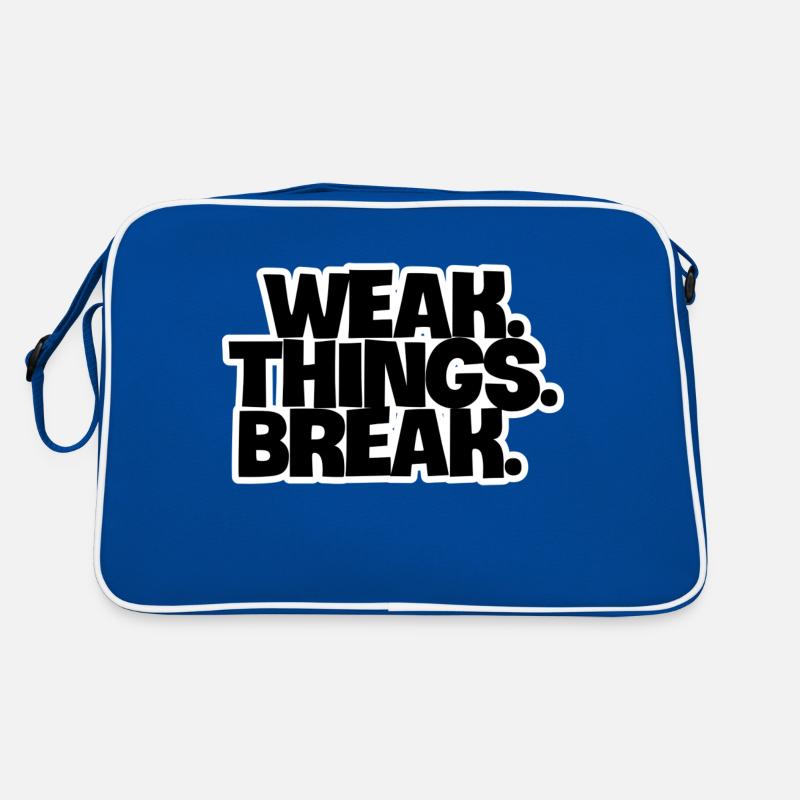 WEAK. Things. Break Retro Bag