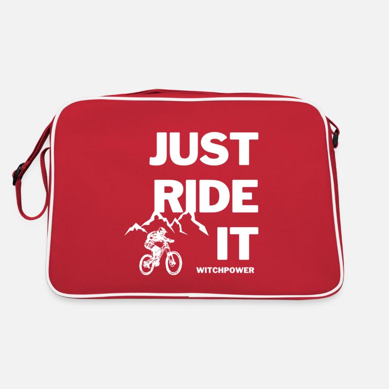 JUST RIDE IT -Downhill Retro Tasche
