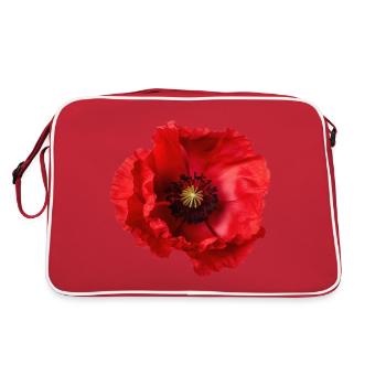 Coquelicot - Sac Retro - rouge/blanc - Dos