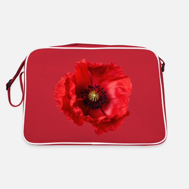 Corn poppy Retro Bag