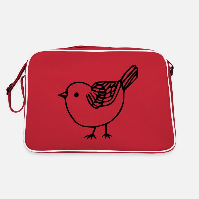 Oiseau Sac Retro