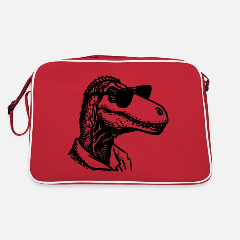 Dino Dinosaurier Retro Tasche
