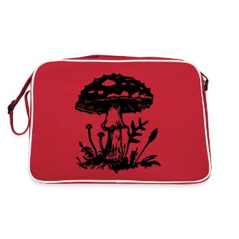 Cueilleur de champignons - Sac Retro - rouge/blanc - Dos