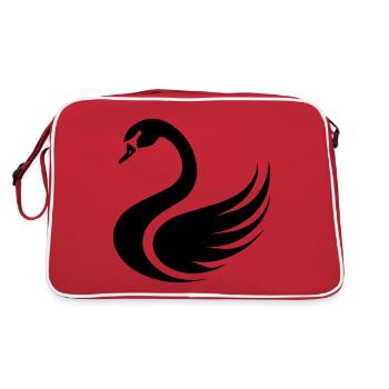 Cygnes cygnes - Sac Retro - rouge/blanc - Dos