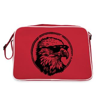 Aigle Tête d’aigle - Sac Retro - rouge/blanc - Dos