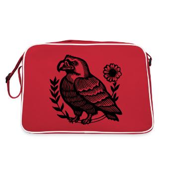 Aigle Tête d’aigle - Sac Retro - rouge/blanc - Dos