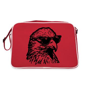 Aigle Tête d’aigle - Sac Retro - rouge/blanc - Dos