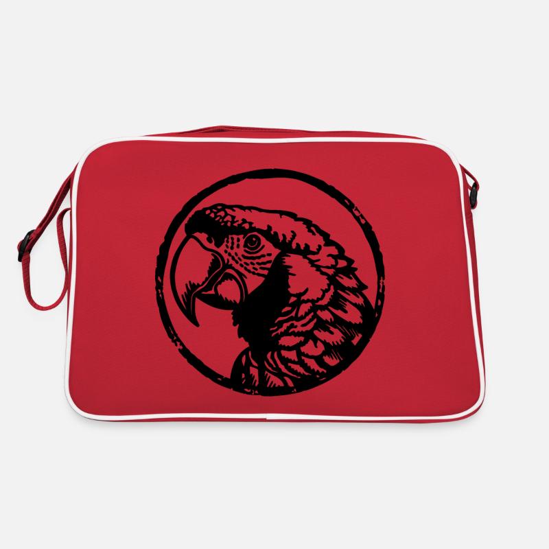 Perroquet oiseau Sac Retro