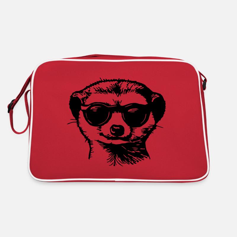 Erdmännchen Retro Tasche