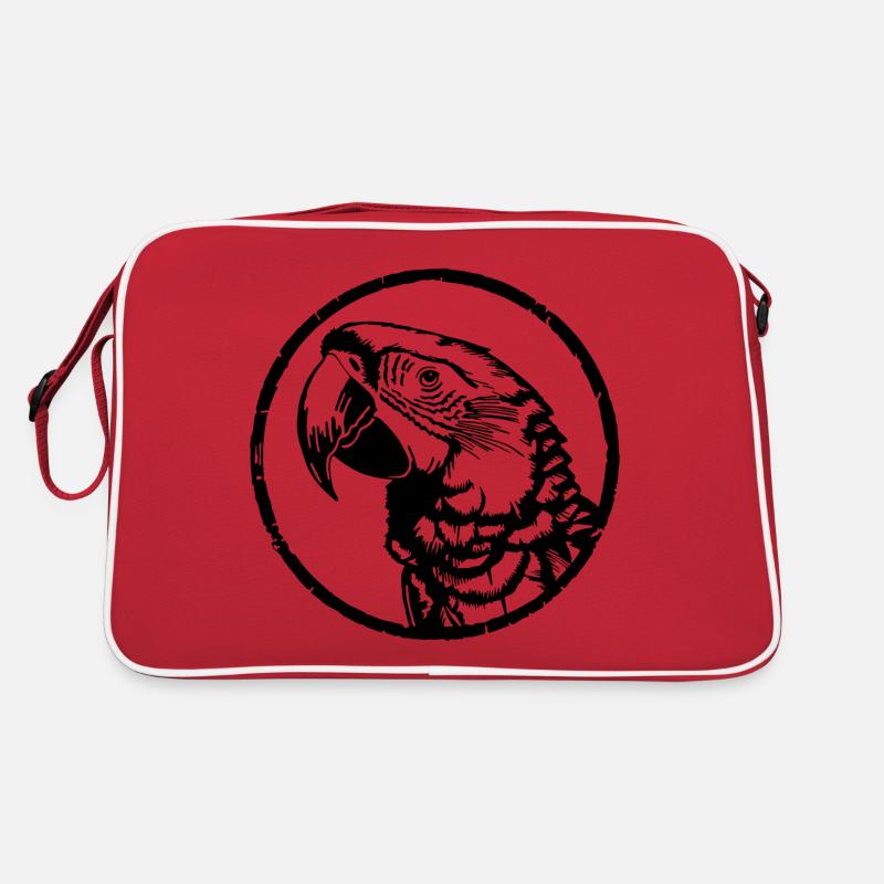 Perroquet oiseau Sac Retro