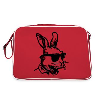 Rabbit Rabbit - Retro Bag - red/white - Back