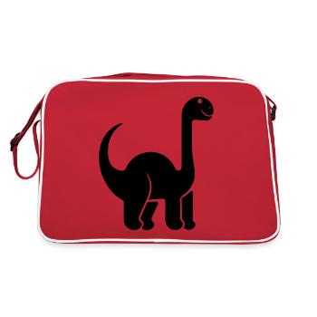 Dinosaure Dino - Sac Retro - rouge/blanc - Dos