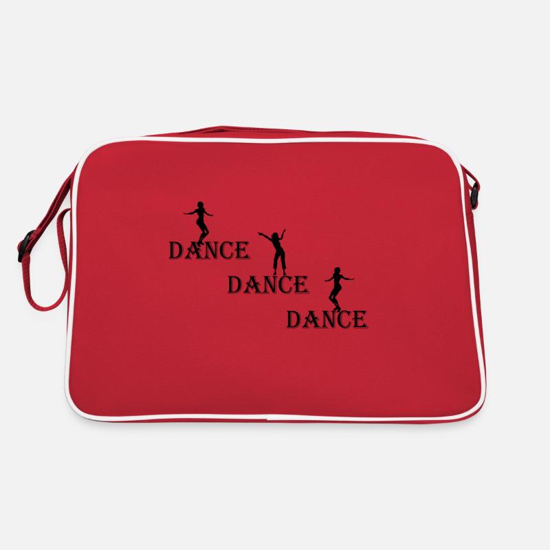 Dancing - Retro Bag - red/white