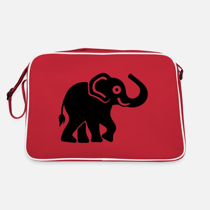 Elefant Retro Tasche