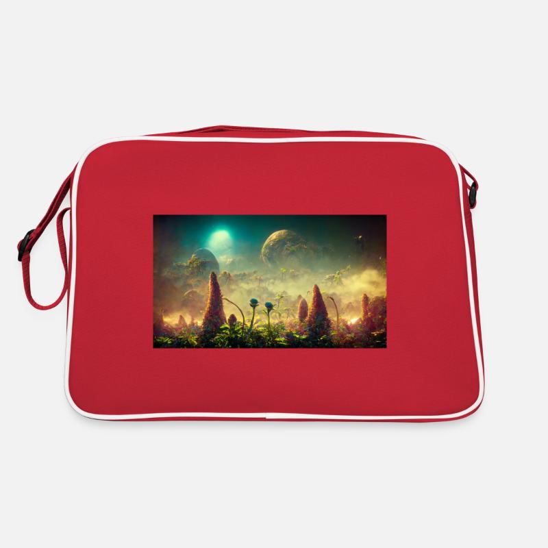Futuristic world Retro Bag