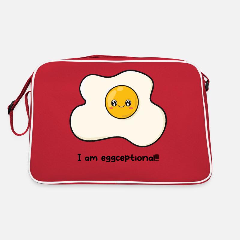I am eggceptional Retro Bag