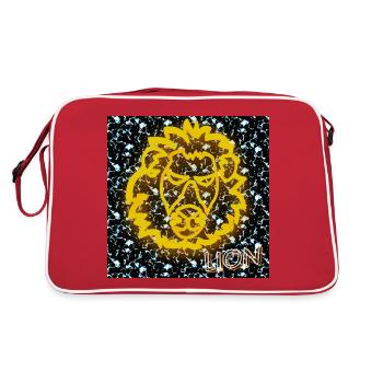Lion - Image - 2023 - Sac Retro - rouge/blanc - Dos