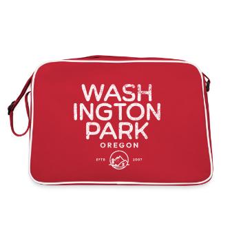 washington park oregon - Sac Retro - rouge/blanc - Dos