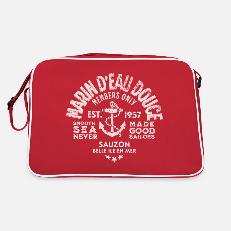 Freshwater sailor beautiful island Retro Bag