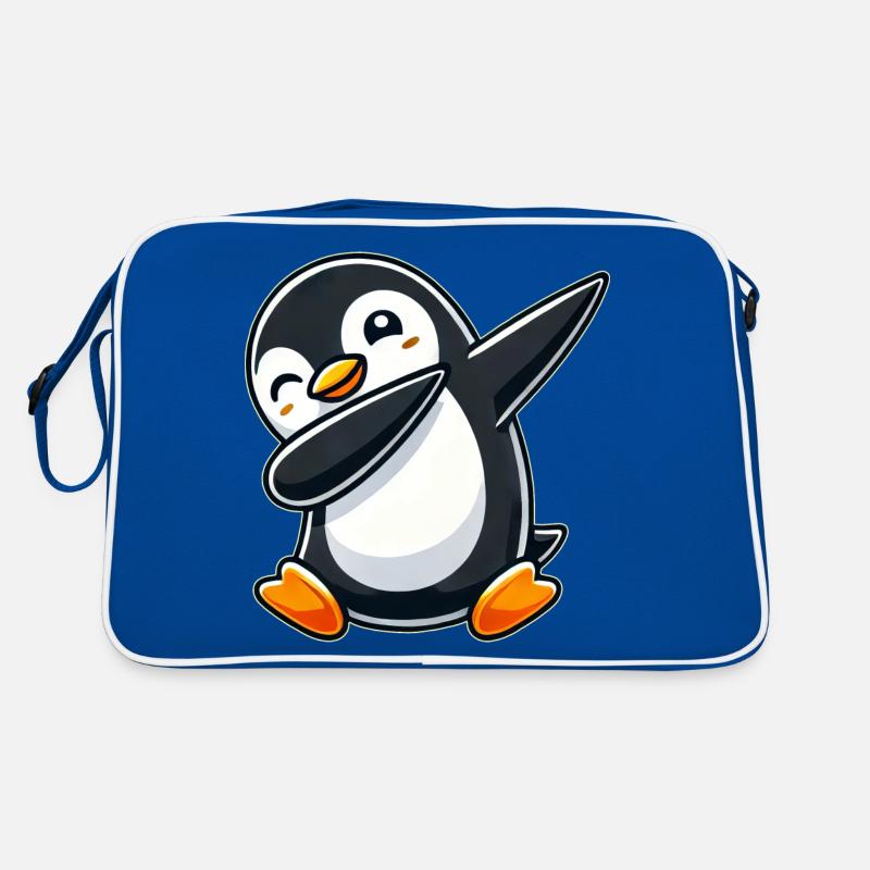 Penguin Dab A Cool Dancing Penguin Dabbing D Sac Retro