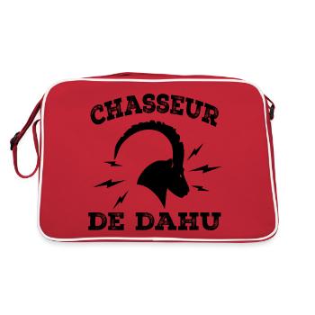 Chasseur De Dahu - Sac Retro - rouge/blanc - Dos