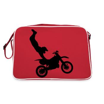 moto - Retro Bag - red/white - Back