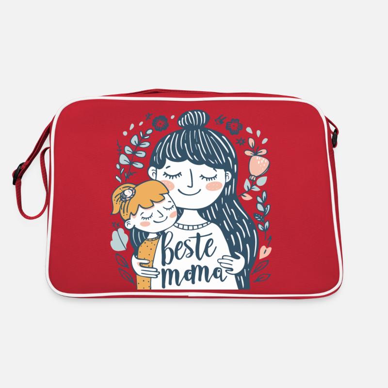 Beste Mama Muttertag Retro Tasche