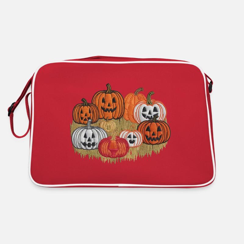 Beaded Halloween Retro Bag