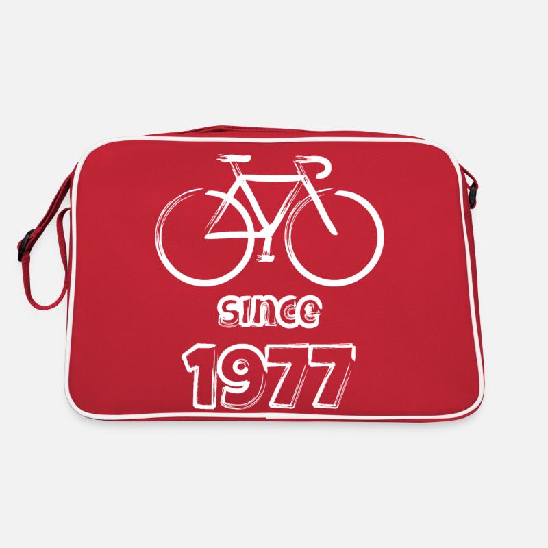Since 1977 !! - Retro Bag - red/white