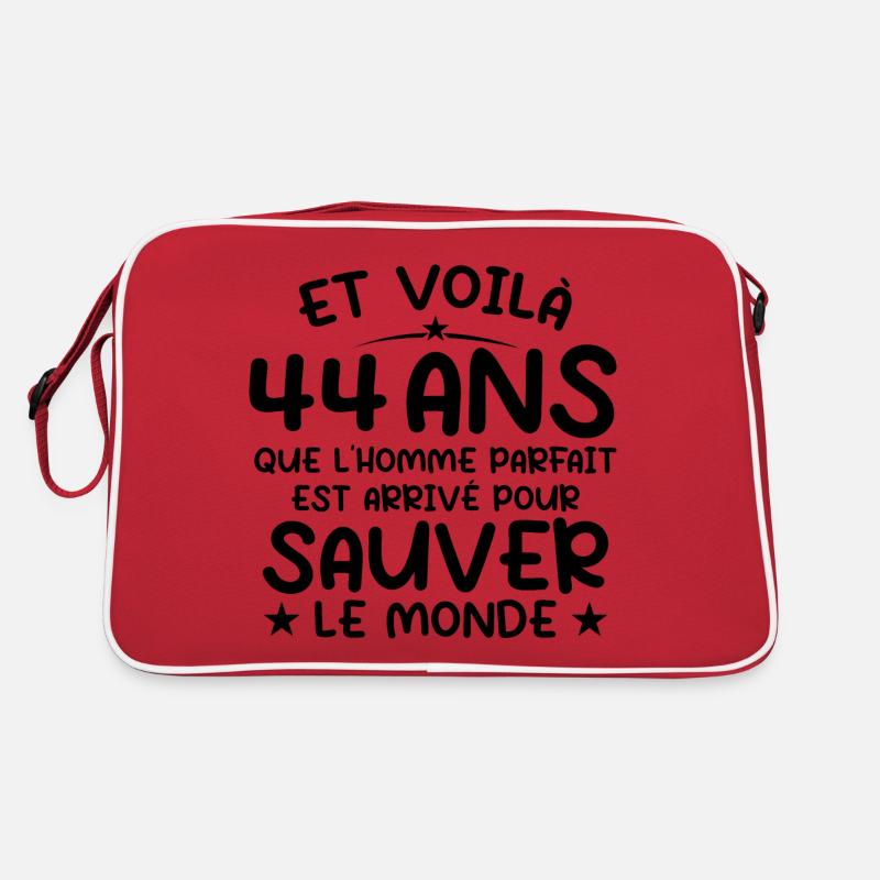 44 Years Old Birthday Gift 44 Years Men Retro Bag