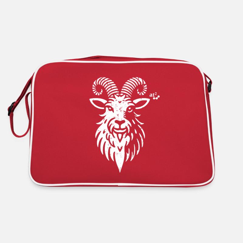 Ziegenbock Retro Tasche